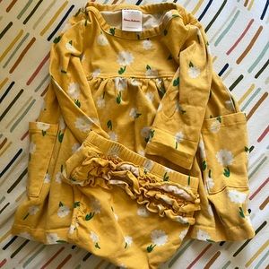 Infant Hanna Andersson Daisy Dress with Bloomers